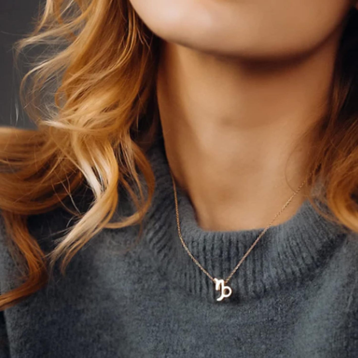 2Pcs Zodiac Necklace Set - 12 Constellation Pendant Necklace Zodiac Sign Necklace for Women - Astrology Birthday &